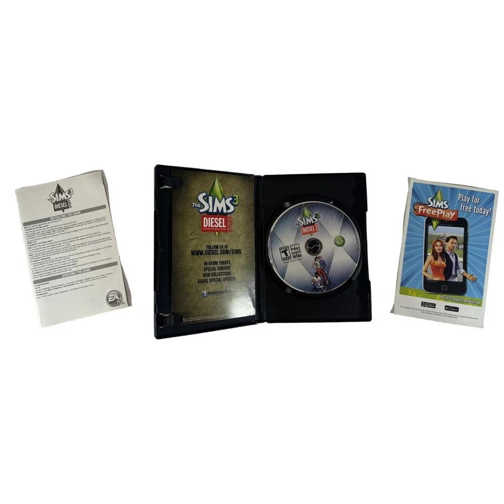 The Sims 3 Diesel Stuff Pack PC Mac Complete in Box